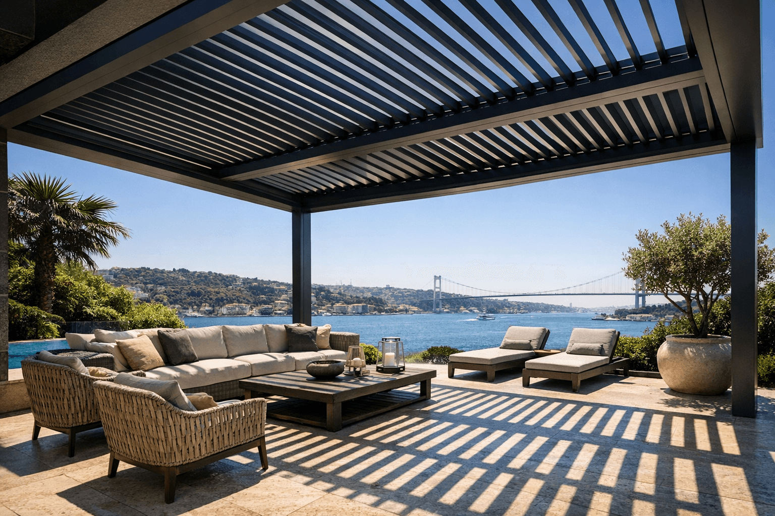 Pergola - İstanbul Çatı Tadilatı 20 Yıllık Tecrübe
