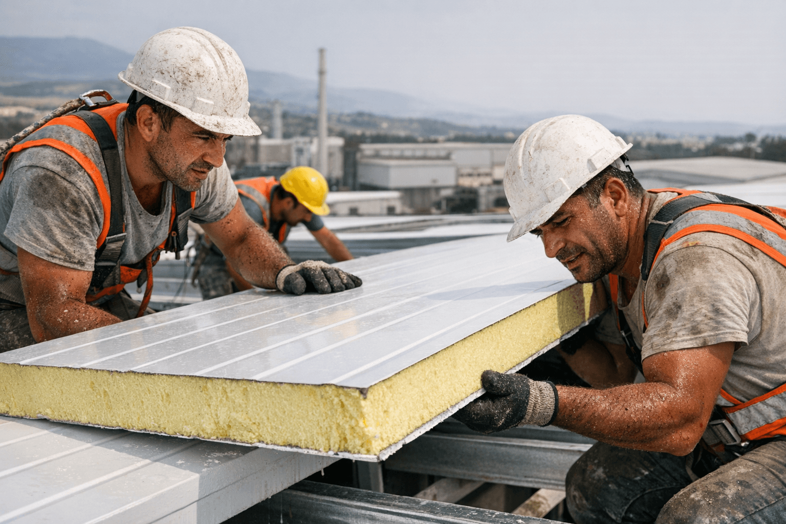 Sandviç Panel Çatı - İstanbul Çatı Tadilatı 20 Yıllık Tecrübe