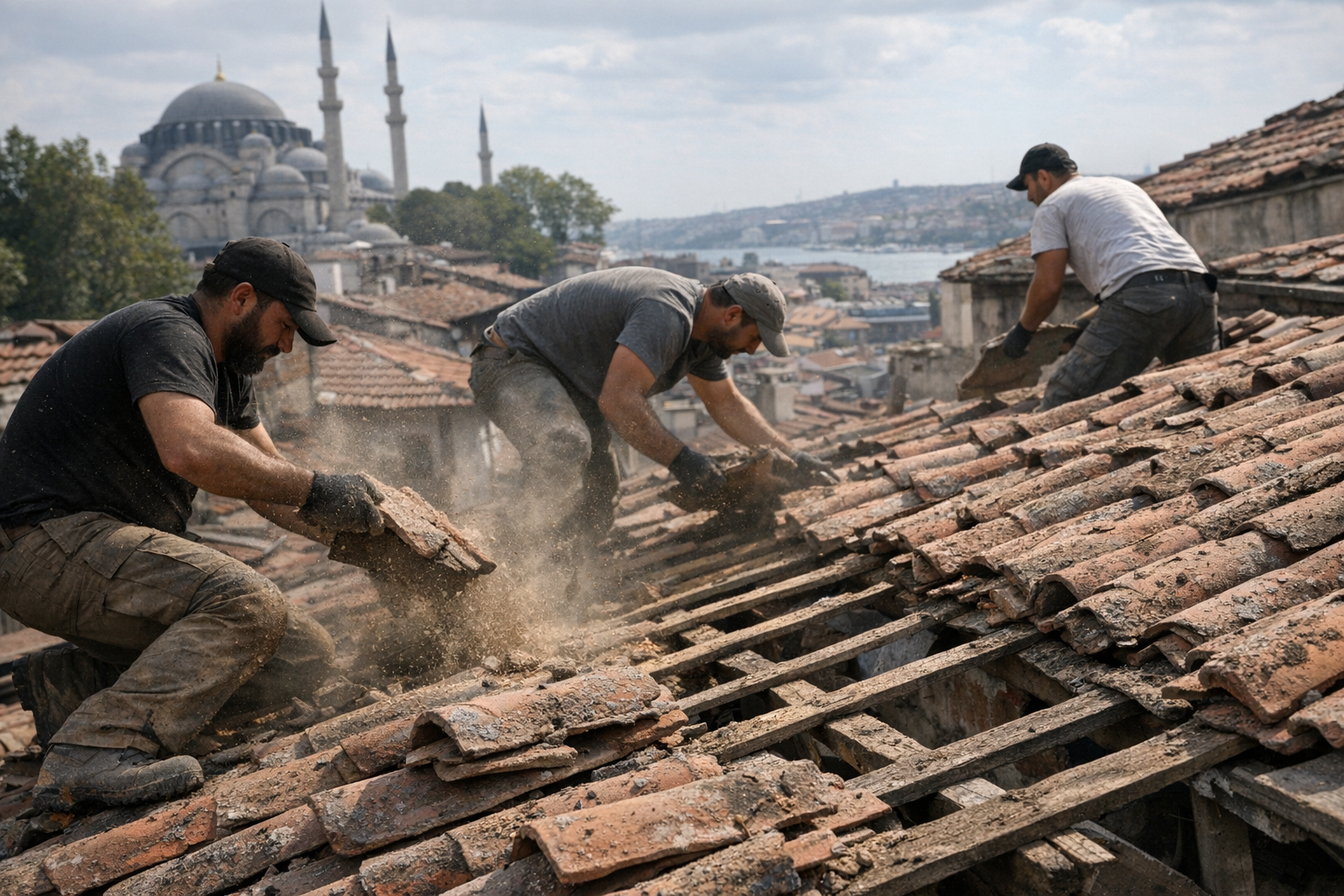 Çatı Aktarma - İstanbul Çatı Tadilatı 20 Yıllık Tecrübe