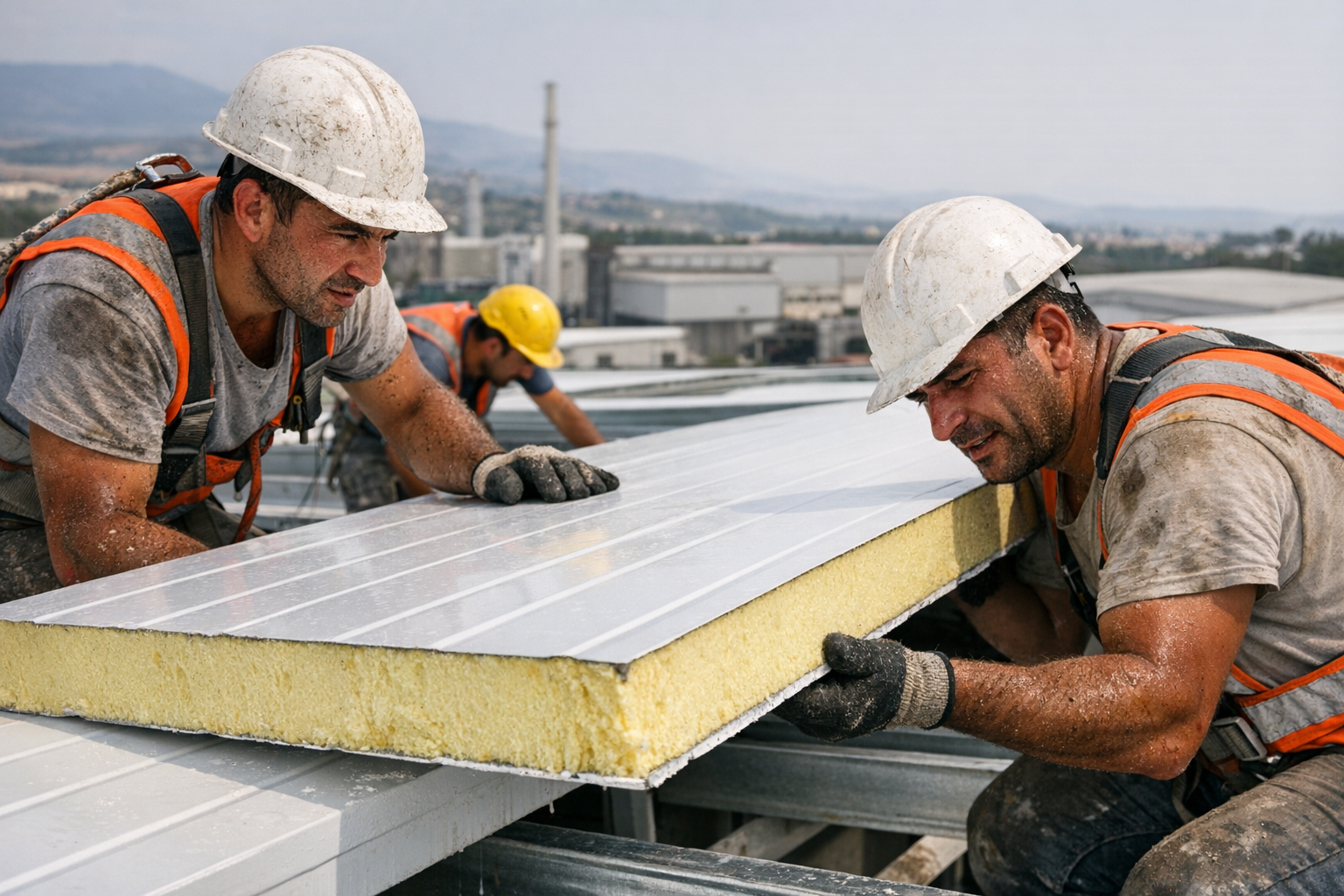 Sandviç Panel Çatı - İstanbul Çatı Tadilatı 20 Yıllık Tecrübe